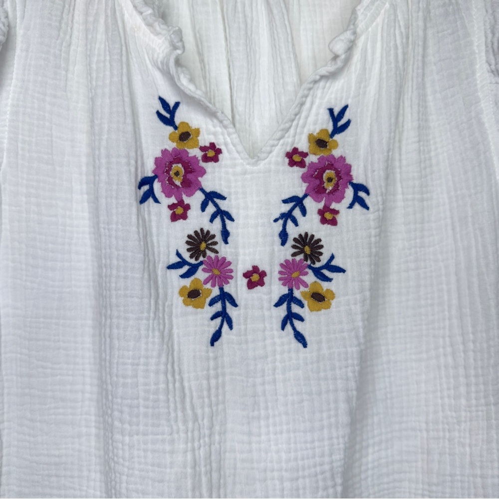 Mason & Belle Jessamine Embroidered shirt size 1X - Picture 3 of 9